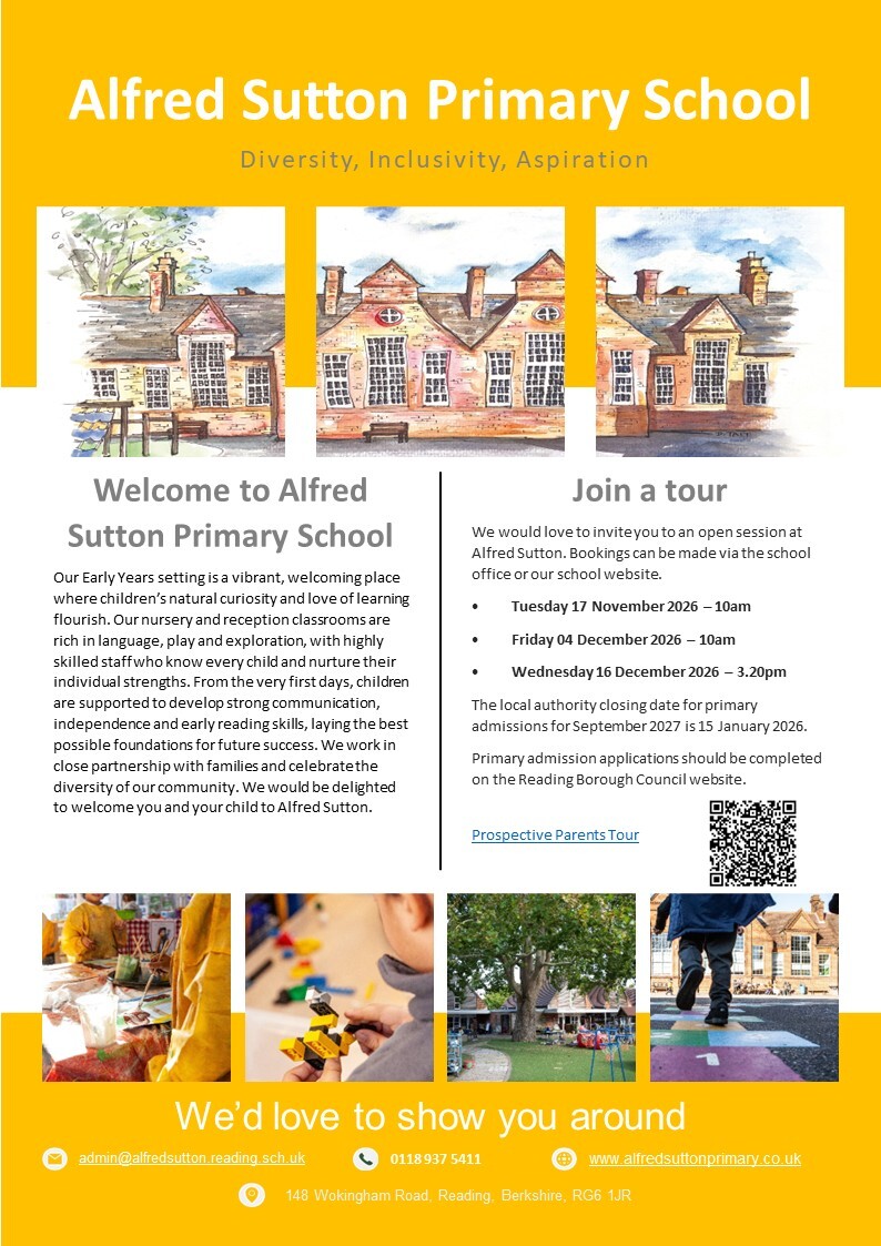 School Tours for Reception Starters 2027